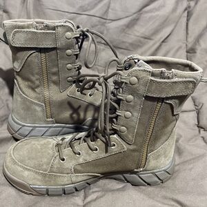 FREE SOLDIER Men's Tan Lightweight  Tactical Work Boots Size 8 Brand New